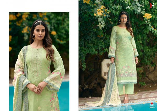 Deepsy Bin Saeed Lawn Collection 2 Designer Cotton Salwar Kameez